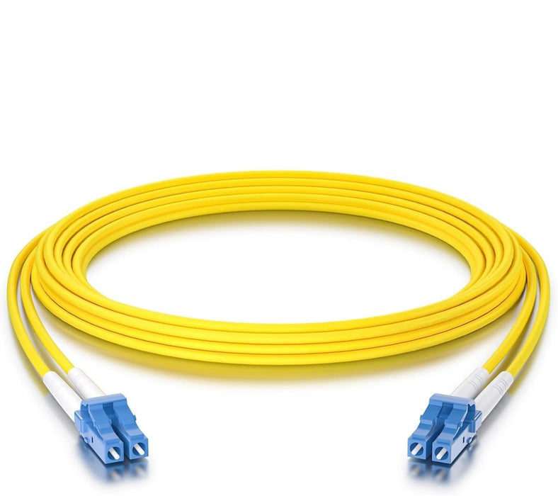 2M SC-SC OM3 Duplex Patch Cord, Yellow