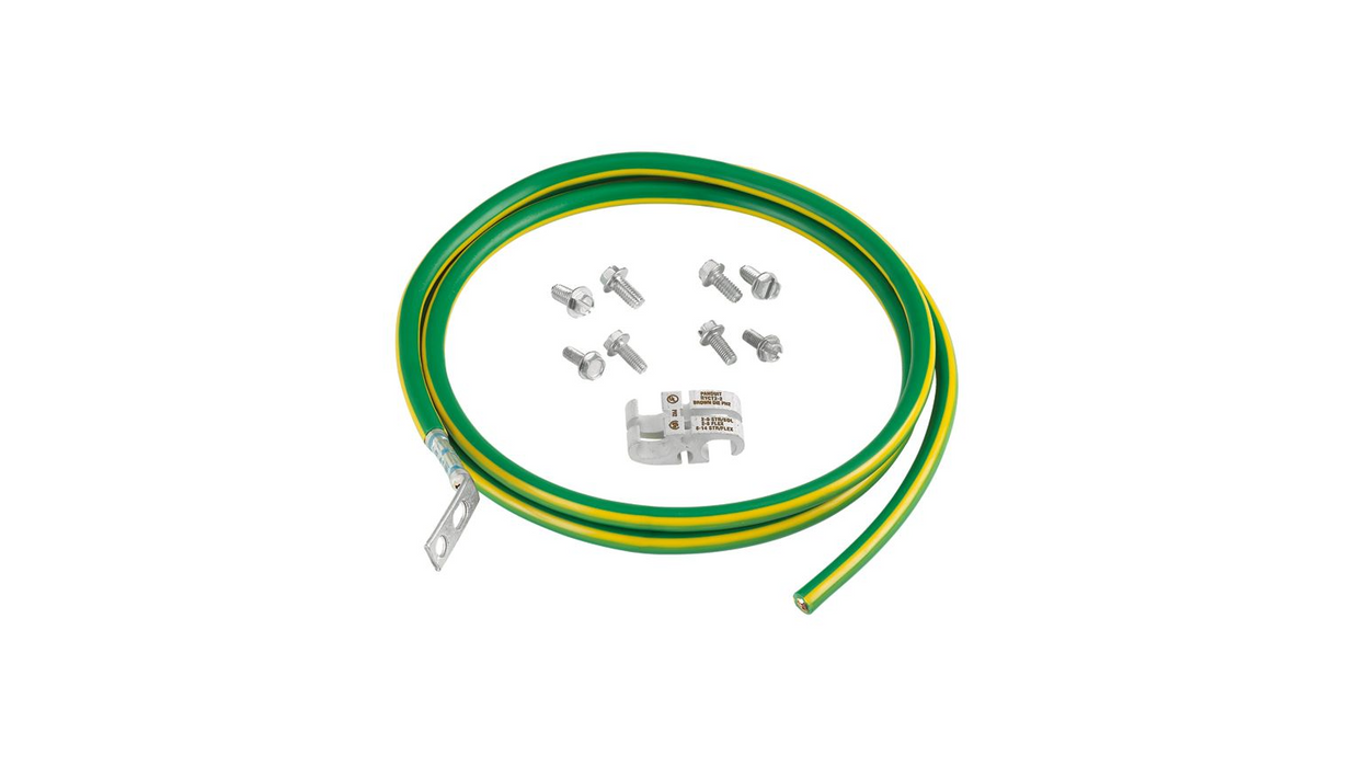 Panduit Jumper Kits, Common Bonding Network, 6 AWG (16mm) Jumper 1.52m