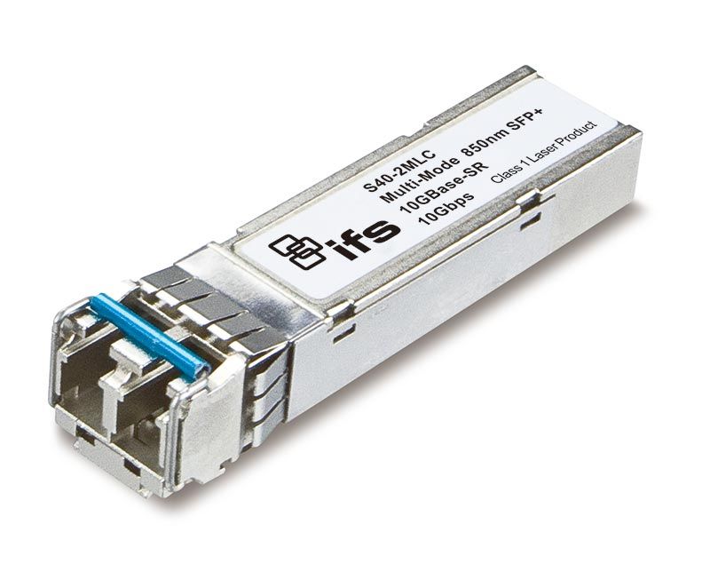 2 Fibre 10BASE Plug-In 850Nm Multimode LC SFP 300m